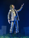 Beetlejuice Black striped Suit Action Figure Neca