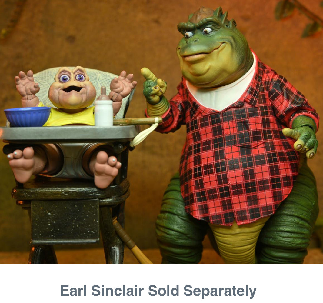Figura Ultimate Baby Sinclair Dinosaurs Neca Figura Ultimate Baby Sinclair Dinosaurs Neca