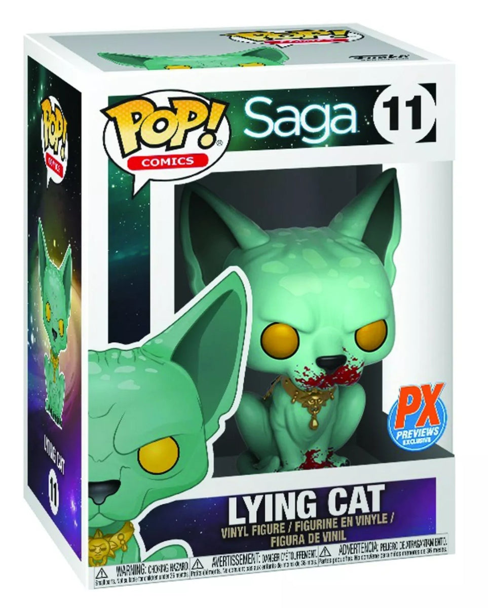 Lying Cat Pop, Saga 11, PX Previews Exclusive, Funko – Action