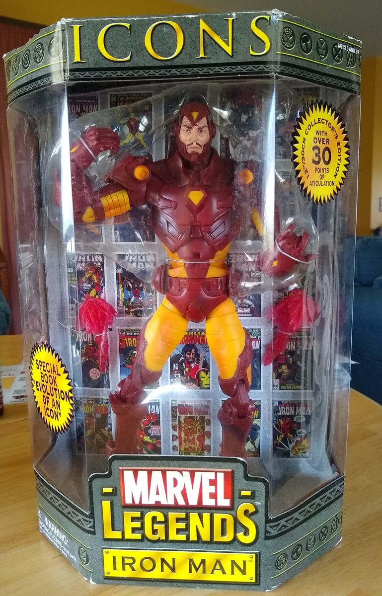 Iron Man Icons, Marvel Legends, – Action Figure Portal