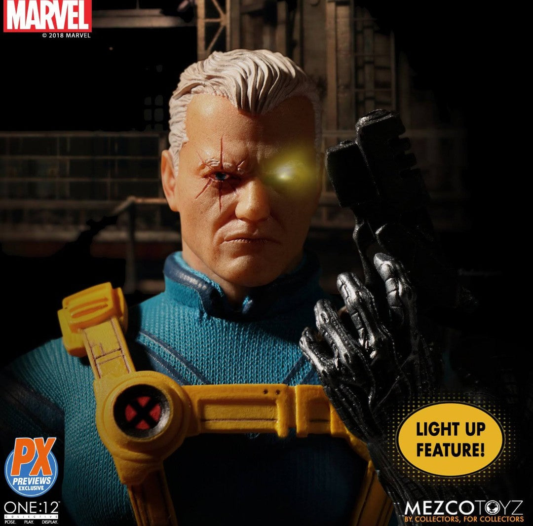 Cable Mezco One :12 with light up feature, PX Exclusive