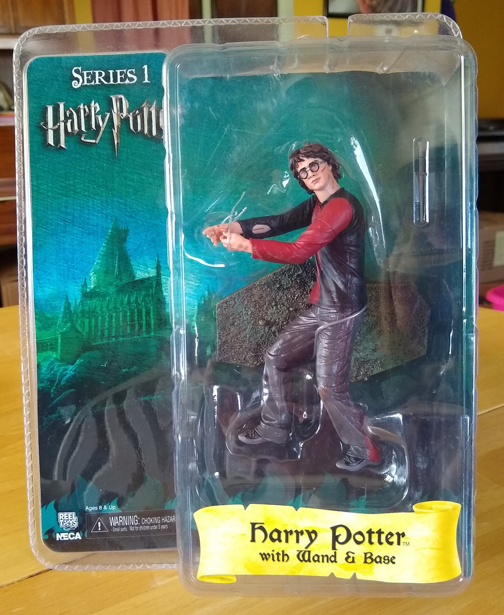 Harry Potter with Wand and Base, Series 1, Neca