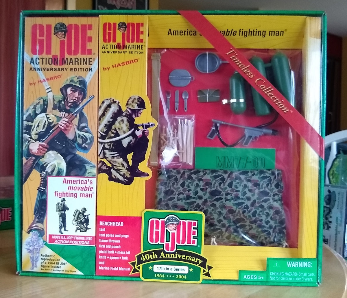 GIJoe Action Marine, Anniversary Edition, Timeless Collection