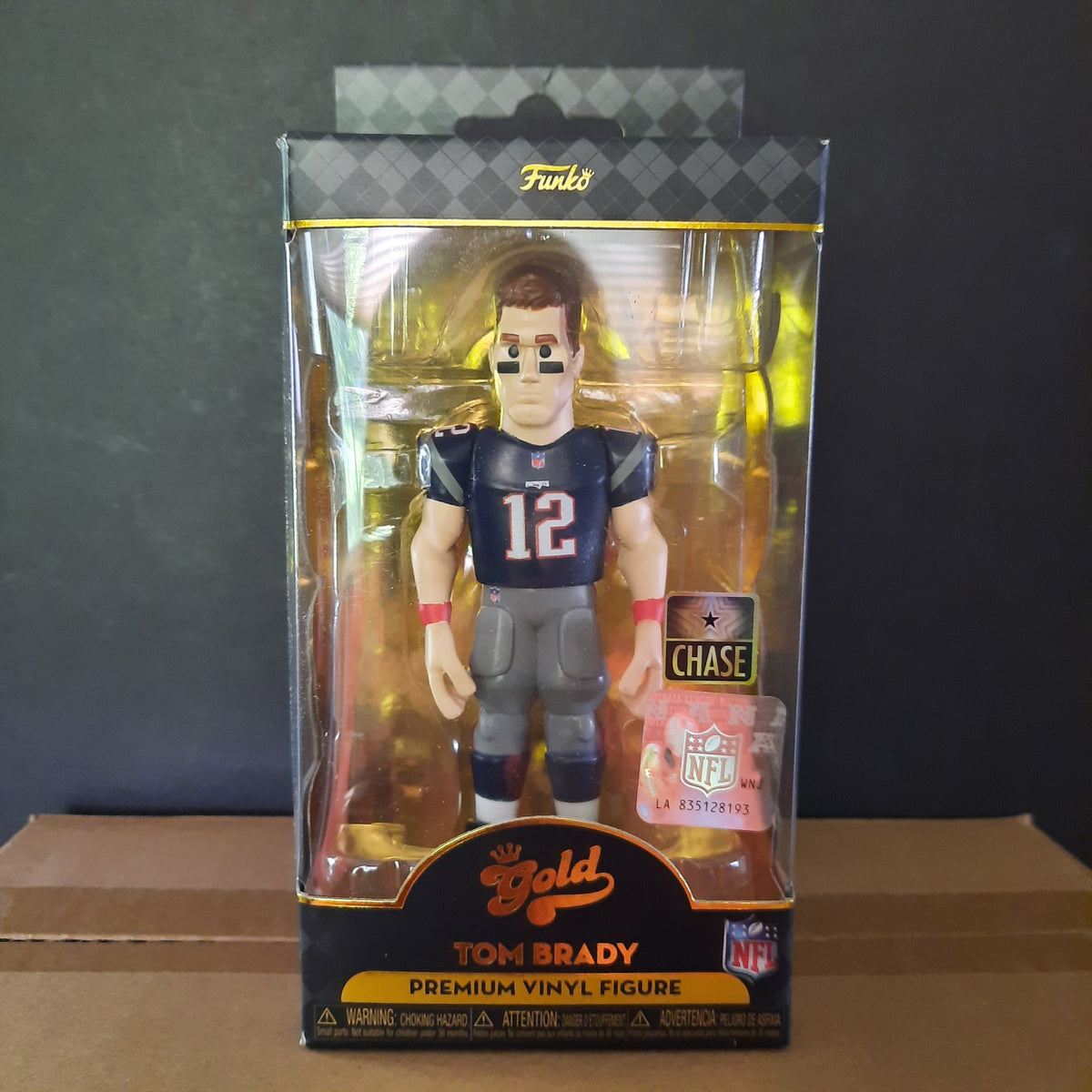 Tom Brady Chase Gold NFL Patriots Funko – Action Figure Portal