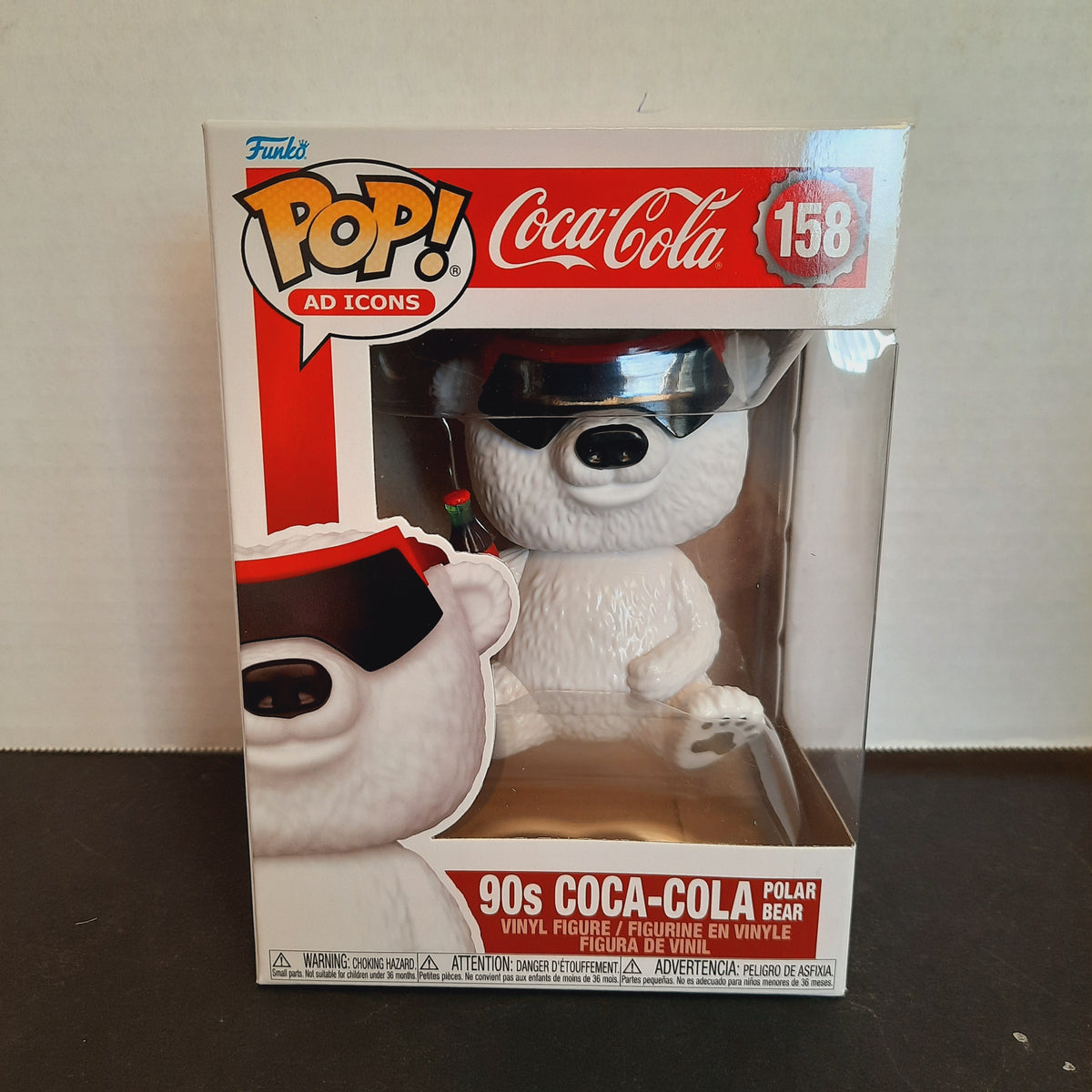 Buy Pop! 90s Coca-Cola Polar Bear at Funko.