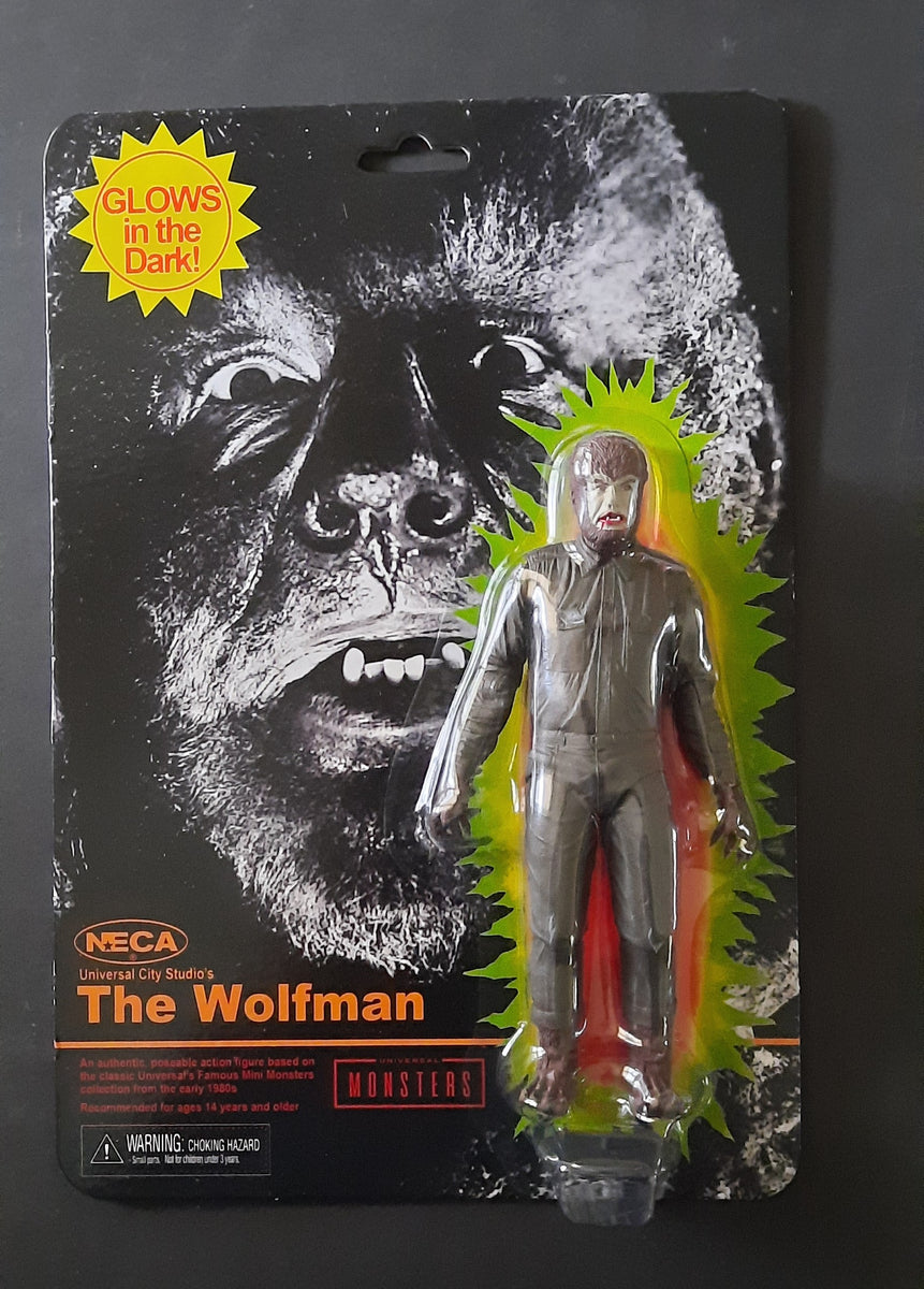 NECA THE popular MUMMY , WOLFMAN AND FRANKENSTEIN GITD