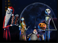 Tim Burton‘s The Nightmare Before Christmas SET of 4 Neca