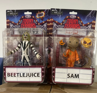 Sam, Beetlejuice, Victor Crowley, Regan, Set of 4, Tooney Terrors, Neca