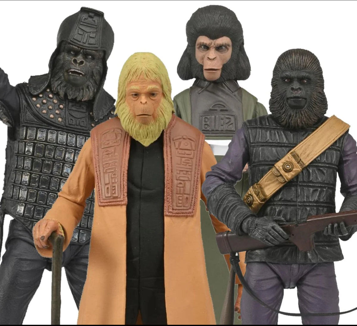 驚きの安さ Planet of the Apes Set of 4 Neca – Action Figure Portal SF・ファンタジー・ホラー
