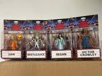 Sam, Beetlejuice, Victor Crowley, Regan, Set of 4, Tooney Terrors, Neca