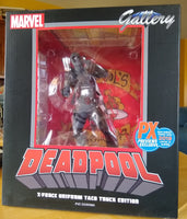 Deadpool Gallery Statue, SDCC Exclusive, x Force uniform Taco Truck Edition
