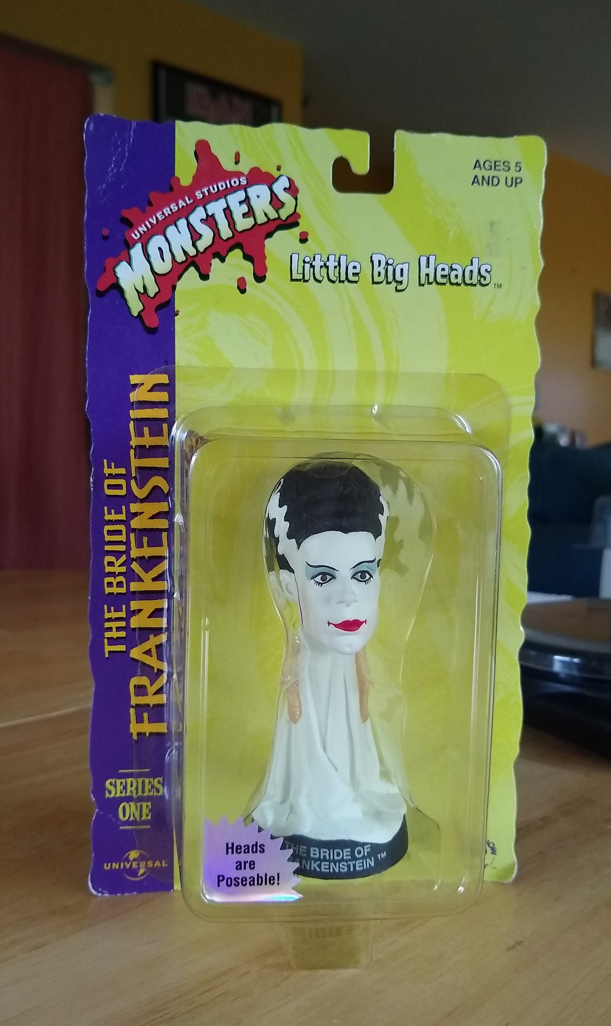 Little Big Heads モンスターズ　12点 Universal Studios Monsters - Little Big Heads (Silver Screen