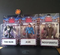 The Nun, Ash and Nosferatu Toony Terror series 3, SET of 3,  Neca