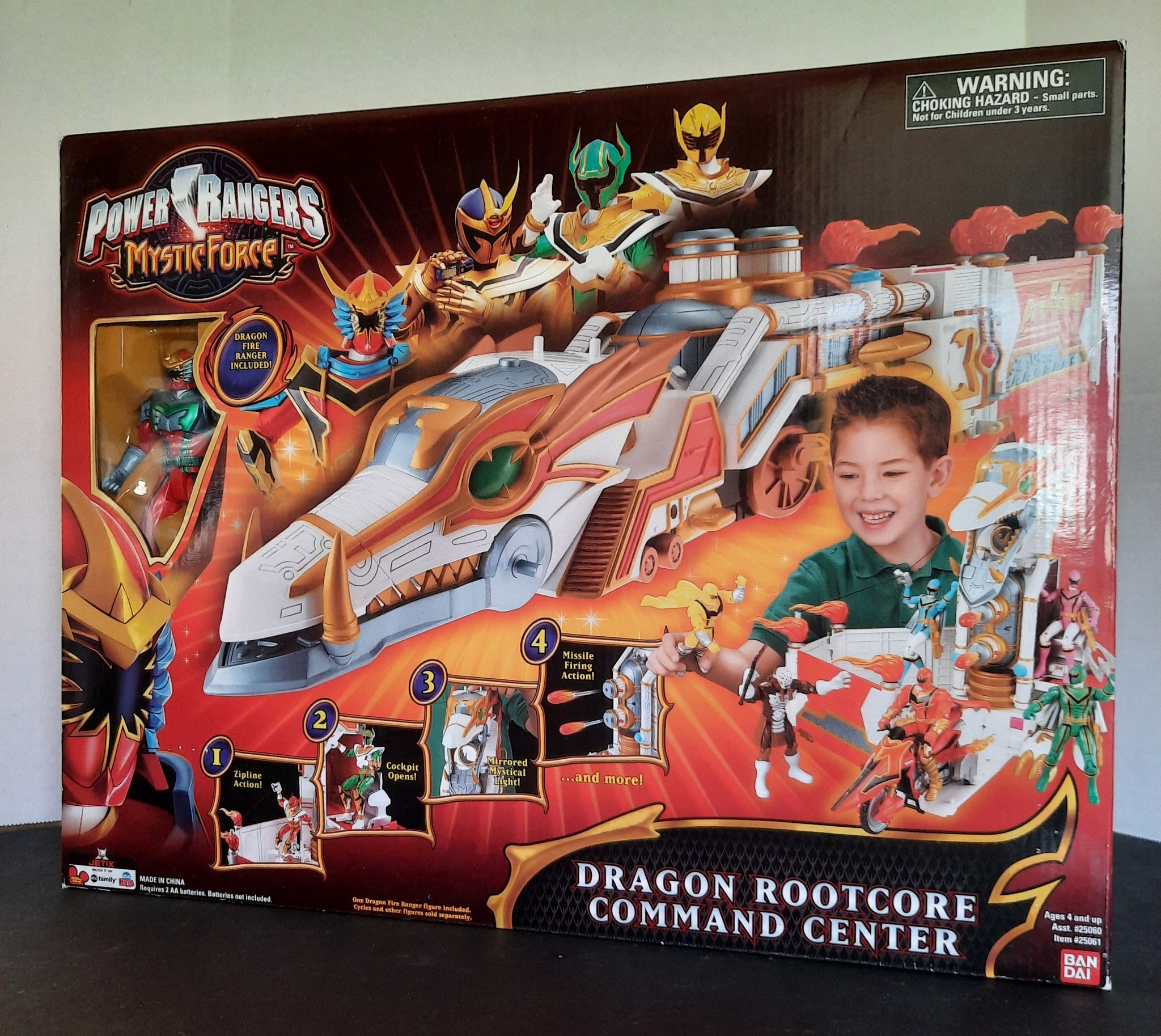 Dragon Rootcore Command Center Power Rangers Mystic Force