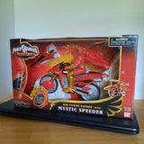 Red Power Ranger with Mystic Speeder, Mystic Force, Bandai