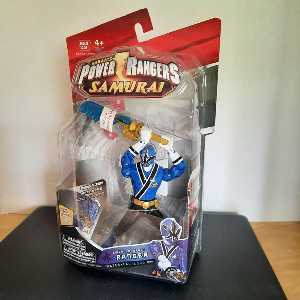 blue power ranger samurai toy