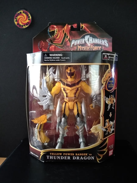 Yellow Power Ranger to Thunder Dragon, Mystic Force Bandai