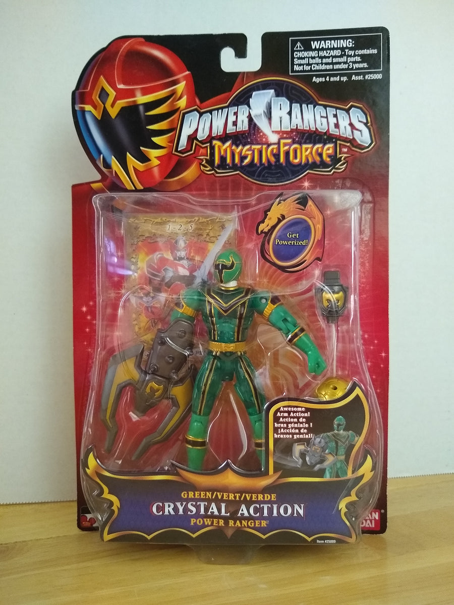 Green Crystal Action Power Ranger, Power Rangers Mystic Force – Action ...
