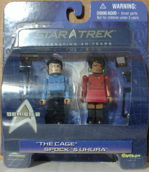 "The Cage " Spock & Uhura Mini Mates
