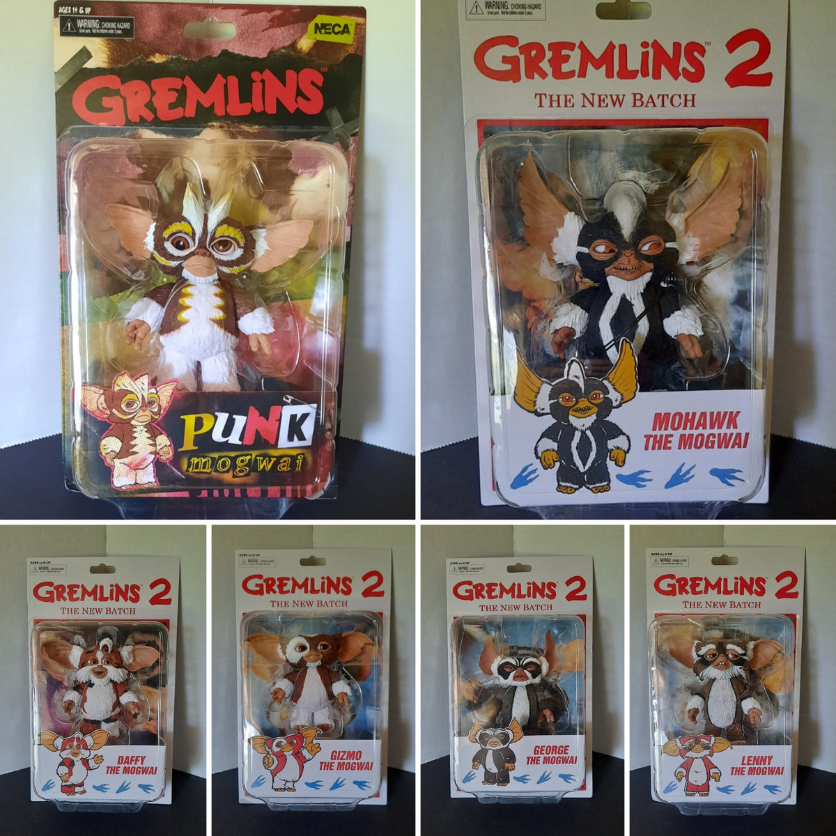 Gremlin Back The Mogwai Gremlins 2, Set of 6, The New Batch Neca – Action Figure Portal