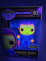 Blacklight Michael Myers Exclusive Limited Edition Funko Pop