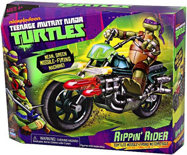Rippin' Rider, Turtles Missile firing Motorcycle, TMNT, Playmates
